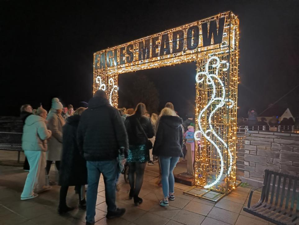 Wrexham Christmas lights switch-on event